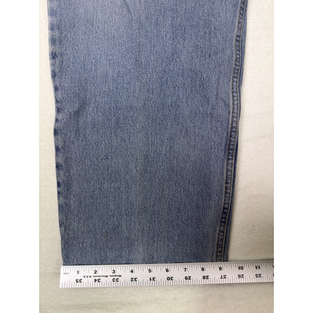 Levis 550 Jeans Mens 40x32** Blue Straight‎ Relaxed Light Wash American Workwear - Picture 6 of 10